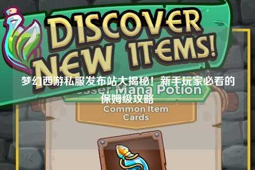 夢幻西游私服發(fā)布站大揭秘！新手玩家必看的保姆級攻略